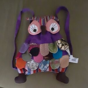 Colorful Kids Owl Backpack